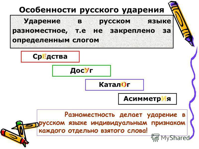 Στρες στα Ρωσικά Είναι απαραίτητο να ακολουθείτε τους κανόνες του άγχους;