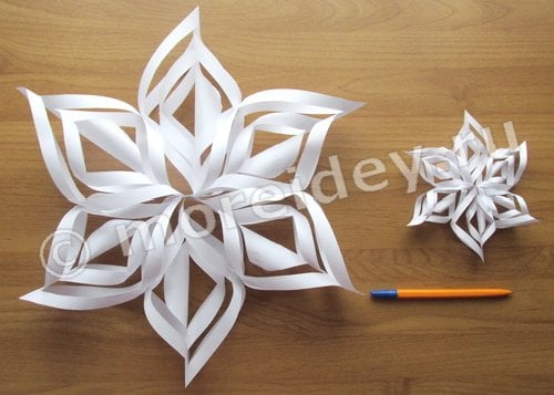 Как сделать снежинки из бумаги своими руками на Новый год