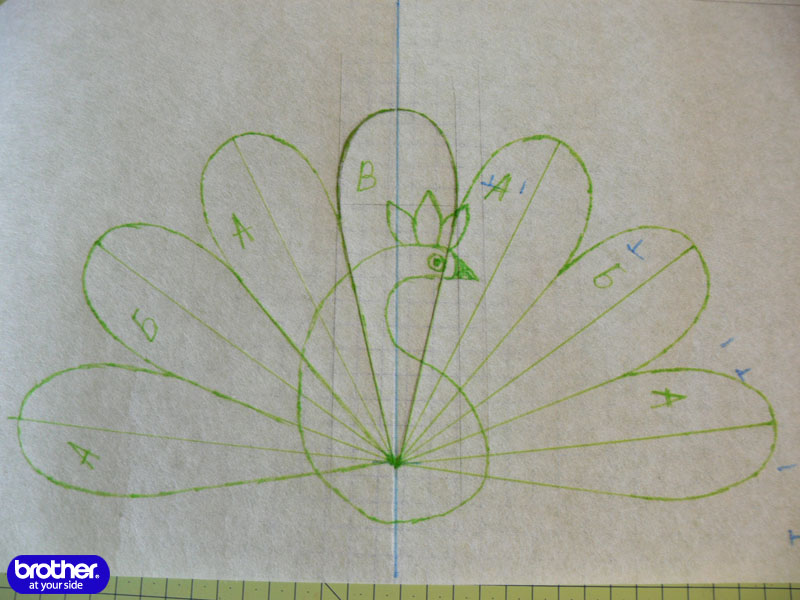 Проведи сама. Аппликация из ткани Павлин. Аппликация из ткани Павлин шаблоны. Павлин из ткани трафарет. Павлин из ткани на картоне.